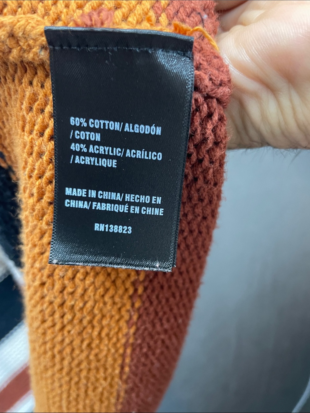 Shyanne Ivory Cardigan southwestern print open front. Aztec XL - Picture 6 of 6